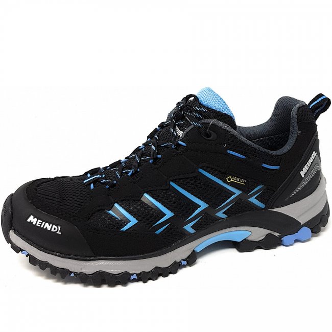 Meindl Damen Caribe Lady Gtx Schmal ! Wanderschuh In Schwarz Azur