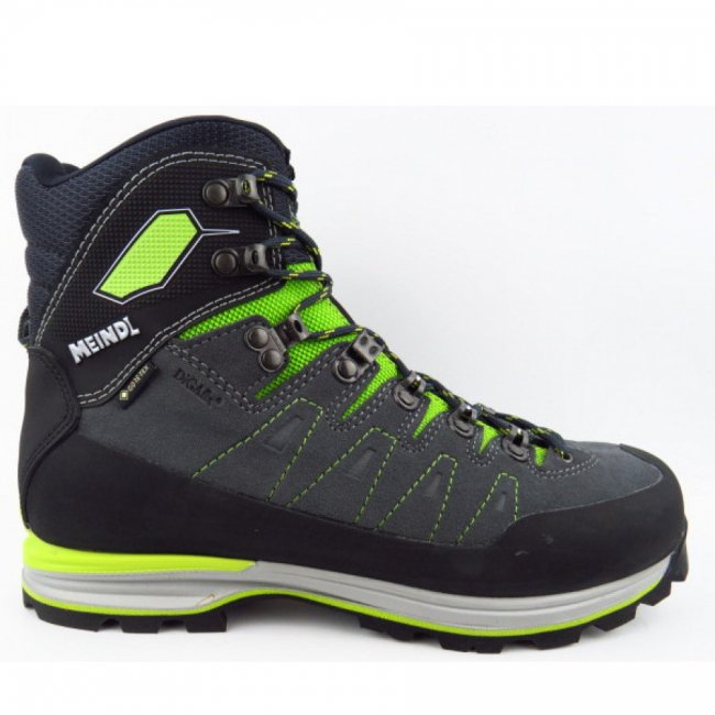 Meindl Herren Air Revolution 4.4 Wanderstiefel In Anthrazit/Lemon