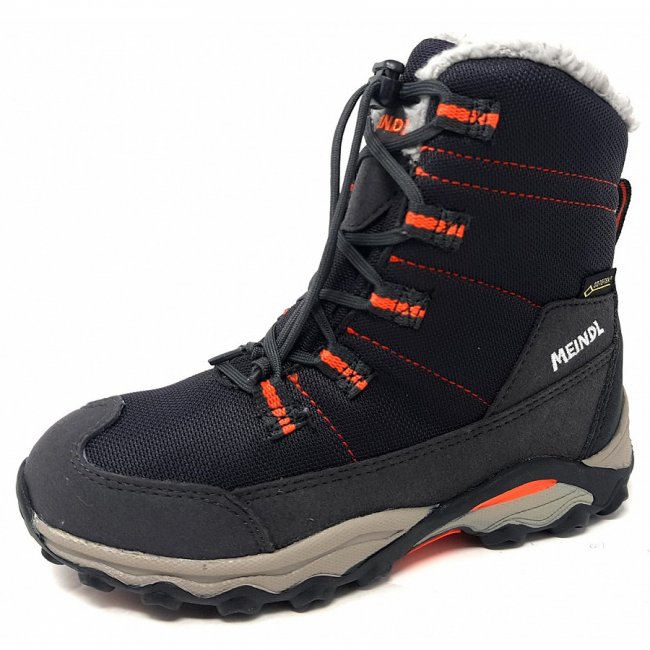 Meindl Yolup Gtx Wanderstiefel In Schwarz-Orange Meindl Yolup Gtx Wanderstiefel In Schwarz-Orange