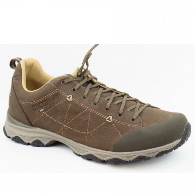 Meindl Herren Matera Lederfutter Wanderschuh In Dunkelbraun Mocca