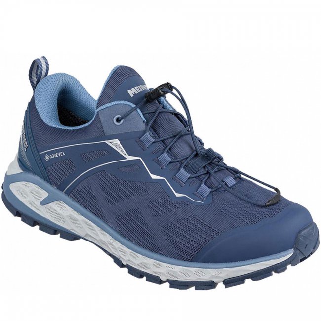 Meindl Damen Halbschuhe In Jeans | Silber