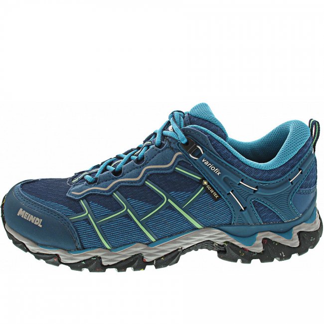 Meindl Damen Houston Lady Gtx Wanderschuh In Türkis-Petrol Meindl Damen Houston Lady Gtx Wanderschuh In Türkis-Petrol