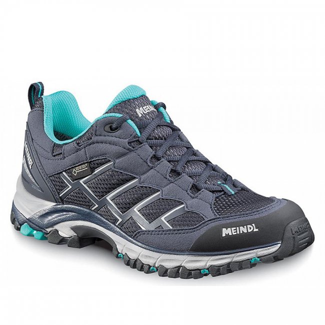 Meindl Damen Trekkingschuhe In Marine/Türkis Meindl Damen Trekkingschuhe In Marine/Türkis