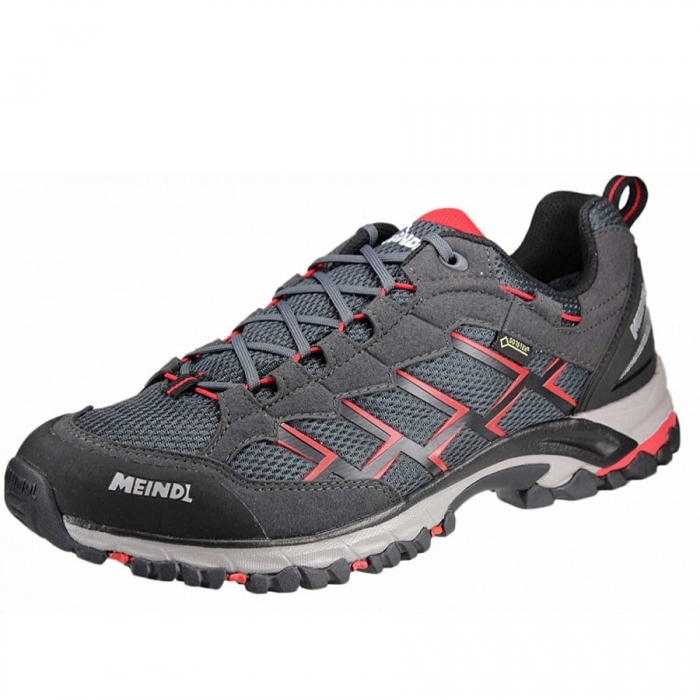 Meindl Herren Caribe M Trekkingschuhe In Schwarz/Rot