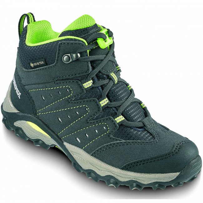 Meindl Tuam Junior Gtx Wanderstiefel In Graphit/Lemon