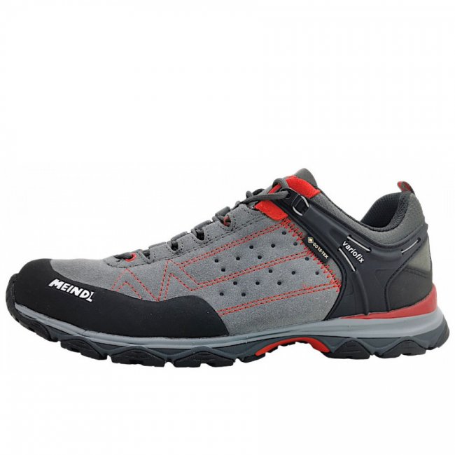 Meindl Herren Ontario Gtx Wanderschuh In Rot/Anthrazit 78