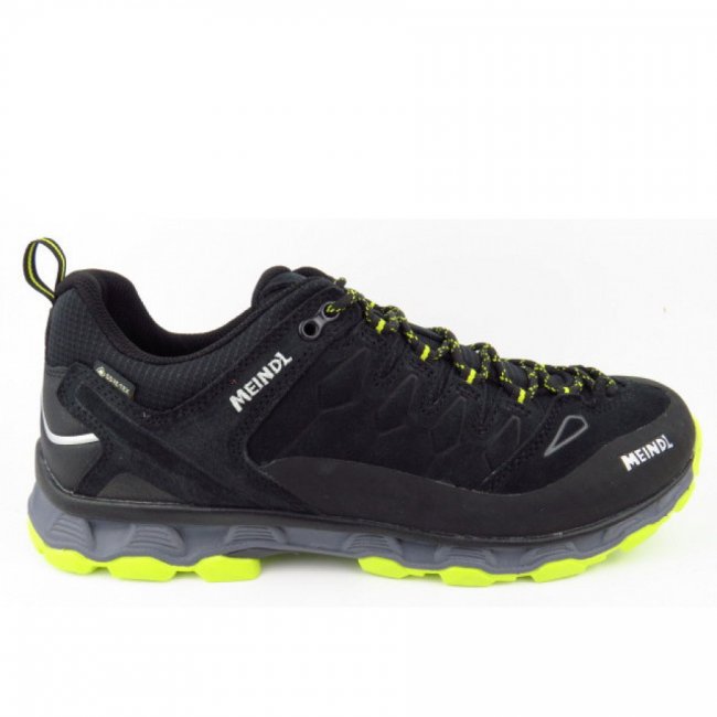 Meindl Herren Lite Trail Gtx Wanderschuh In Schwarz Lemon Meindl Herren Lite Trail Gtx Wanderschuh In Schwarz Lemon