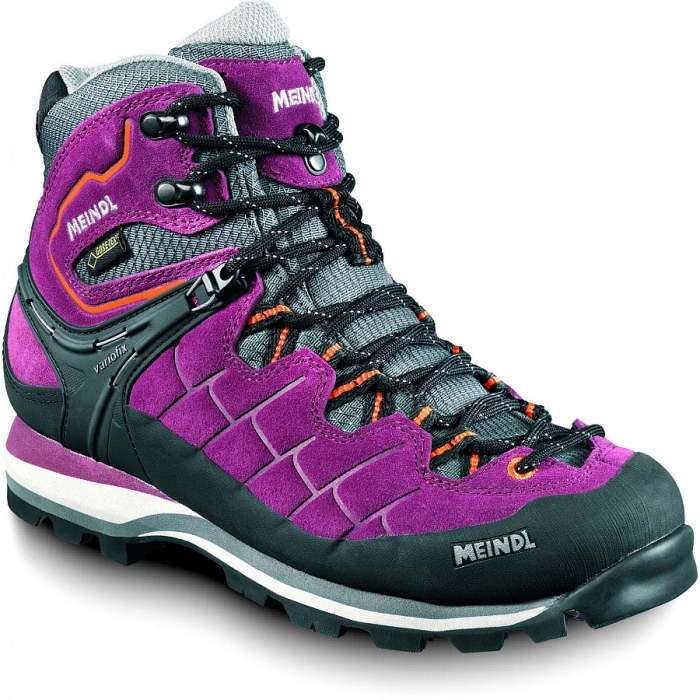 Meindl Damen Litepeak Lady Gtx Wanderstiefel In Brombeer/Orange Meindl Damen Litepeak Lady Gtx Wanderstiefel In Brombeer/Orange