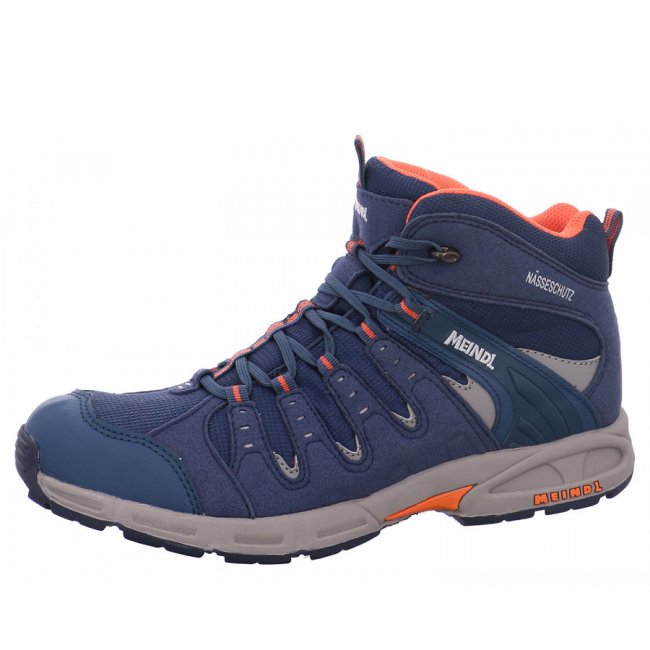 Meindl Snap Junior Mid Outdoor Stiefel In Blau Meindl Snap Junior Mid Outdoor Stiefel In Blau