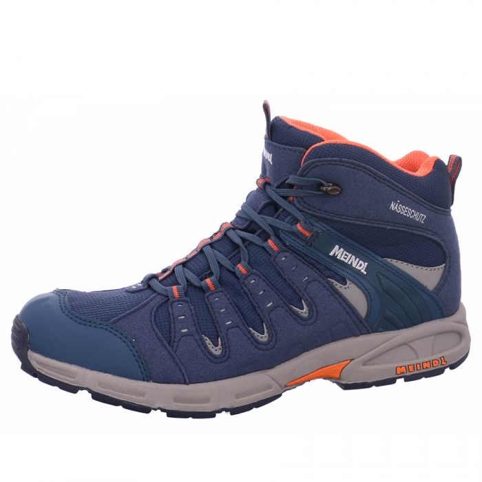 Meindl Snap Junior Mid Outdoor Stiefel In Blau Meindl Snap Junior Mid Outdoor Stiefel In Blau