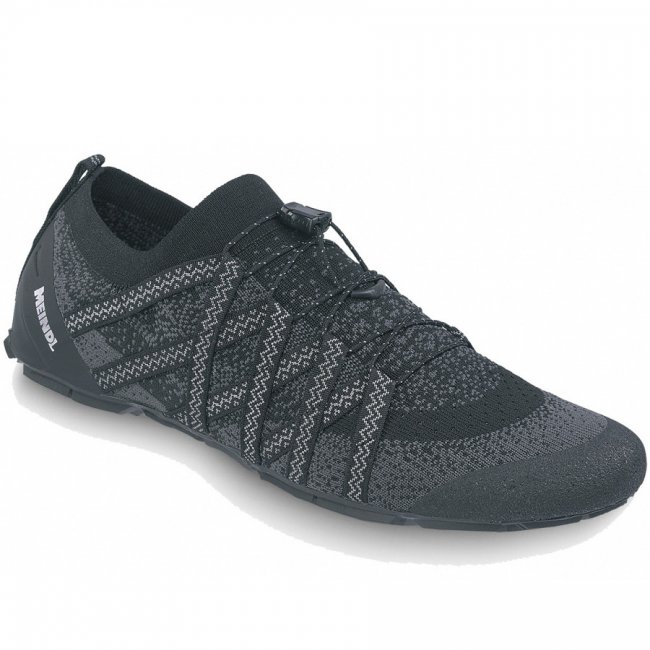 Meindl Herren Herrenschuhe In Schwarz/Silber