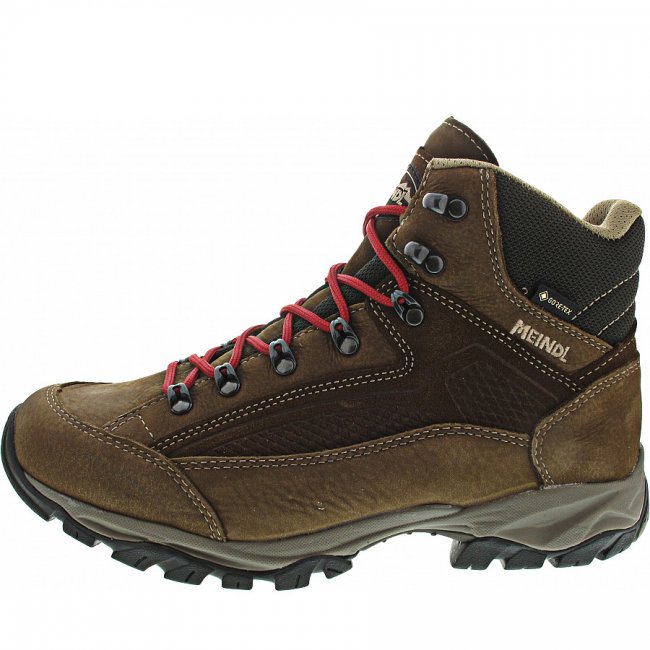 Meindl Damen Baltimore Lady Gtx Wanderstiefel In Kastanie-Rot Meindl Damen Baltimore Lady Gtx Wanderstiefel In Kastanie-Rot