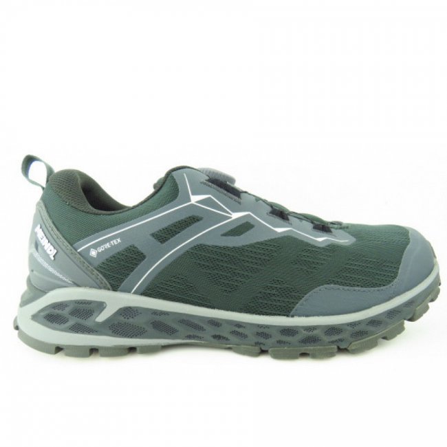 Meindl Herren Power Walker 3.5 Boa Gtx Wanderschuh In Oliv Silber Meindl Herren Power Walker 3.5 Boa Gtx Wanderschuh In Oliv Silber