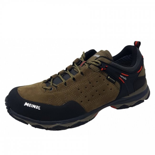 Meindl Herren Ontario Gtx Vario Fix Wanderschuh In Natur Rot Meindl Herren Ontario Gtx Vario Fix Wanderschuh In Natur Rot