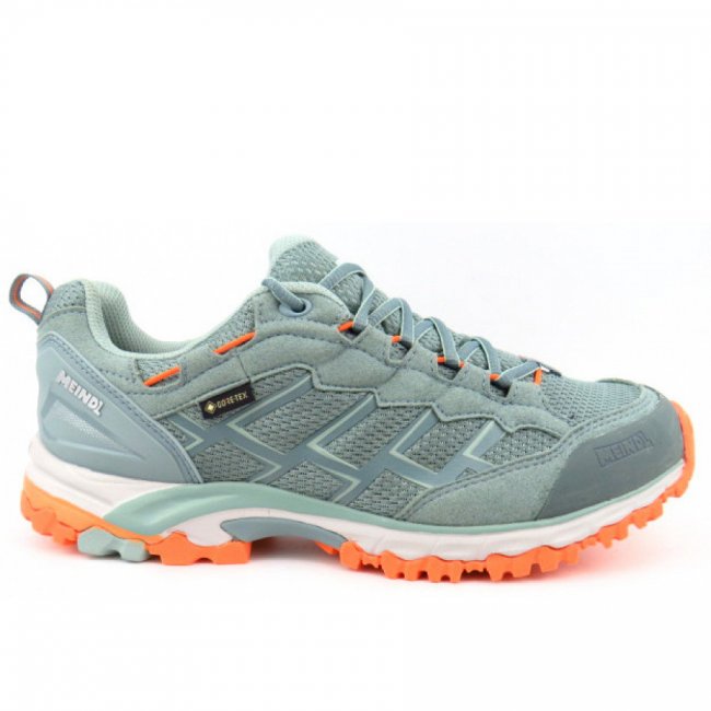 Meindl Damen Caribe Lady Gtx Linde Wanderschuh In Linde Orange