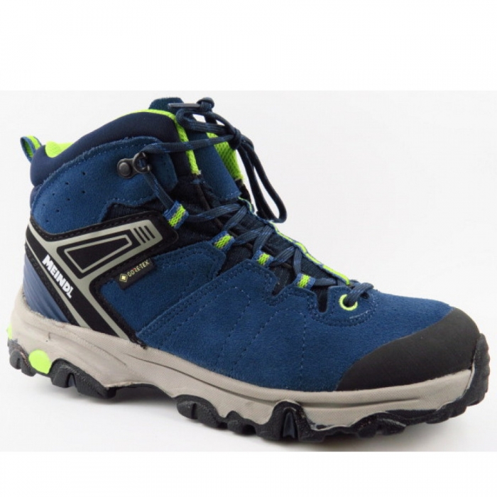 Meindl Ravello Junior Gtx Wanderstiefel In Marine Lime Meindl Ravello Junior Gtx Wanderstiefel In Marine Lime