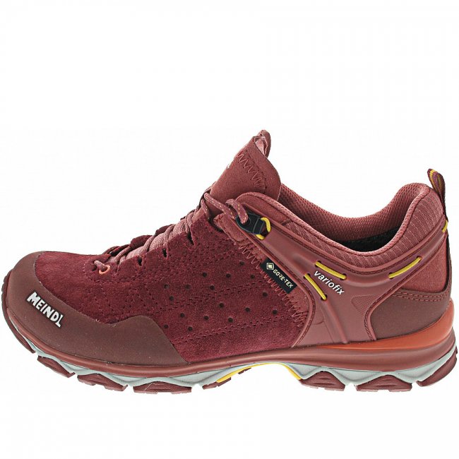Meindl Damen Ontario Lady Gtx Wanderschuh In Karminrot-Sunset Meindl Damen Ontario Lady Gtx Wanderschuh In Karminrot-Sunset