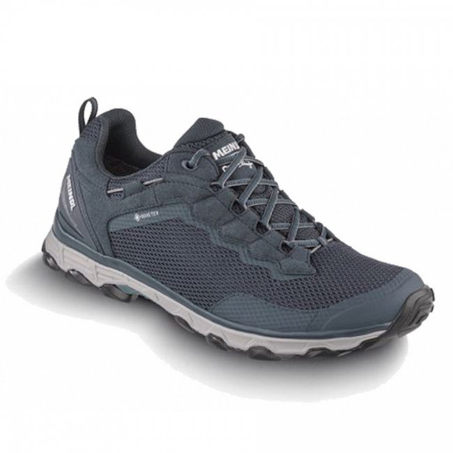 Meindl Herren Wanderschuh In Nachtblau/Grau Meindl Herren Wanderschuh In Nachtblau/Grau