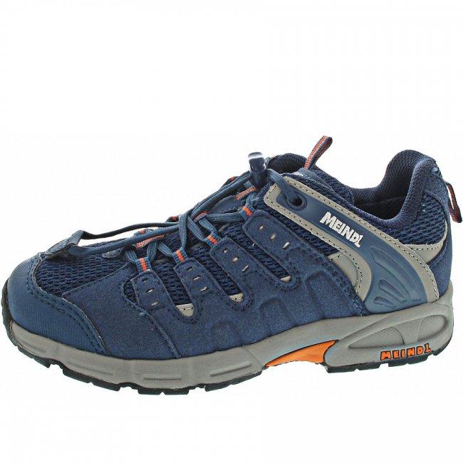 Meindl Snap Junior Wanderschuh In Navy-Orange Meindl Snap Junior Wanderschuh In Navy-Orange