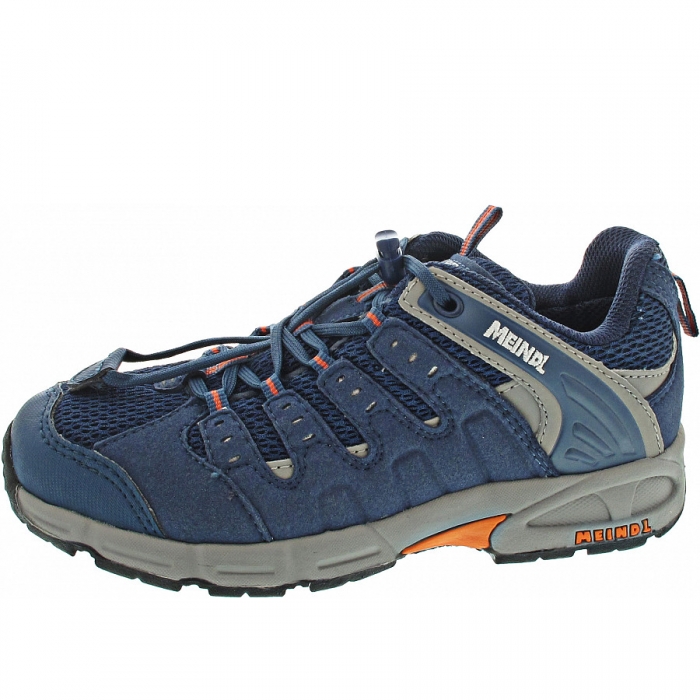 Meindl Snap Junior Wanderschuh In Navy-Orange Meindl Snap Junior Wanderschuh In Navy-Orange