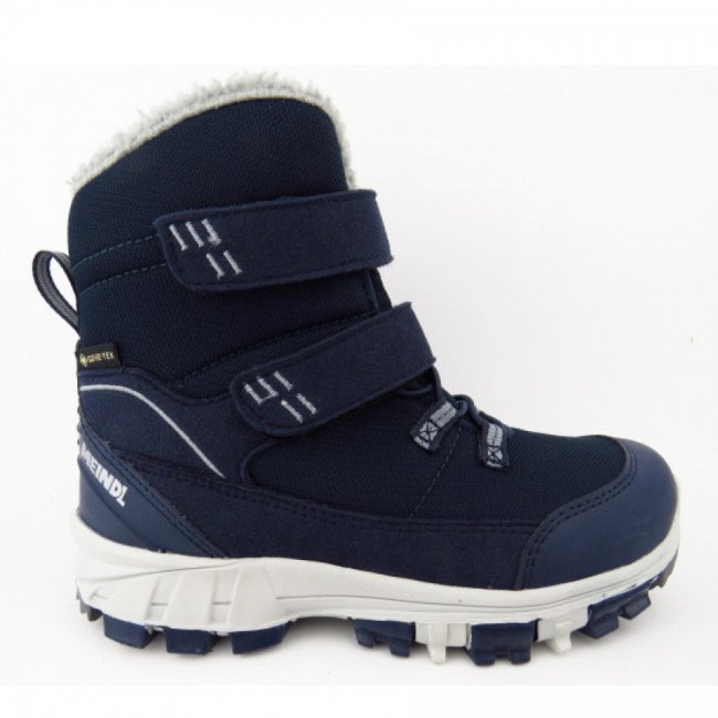 Meindl Visby Junior Gtx Boots In Marine Steingrau Meindl Visby Junior Gtx Boots In Marine Steingrau