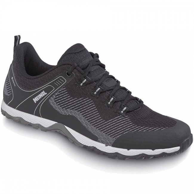 Meindl Herren Outdoor Schuh In Schwarz/Silber Meindl Herren Outdoor Schuh In Schwarz/Silber