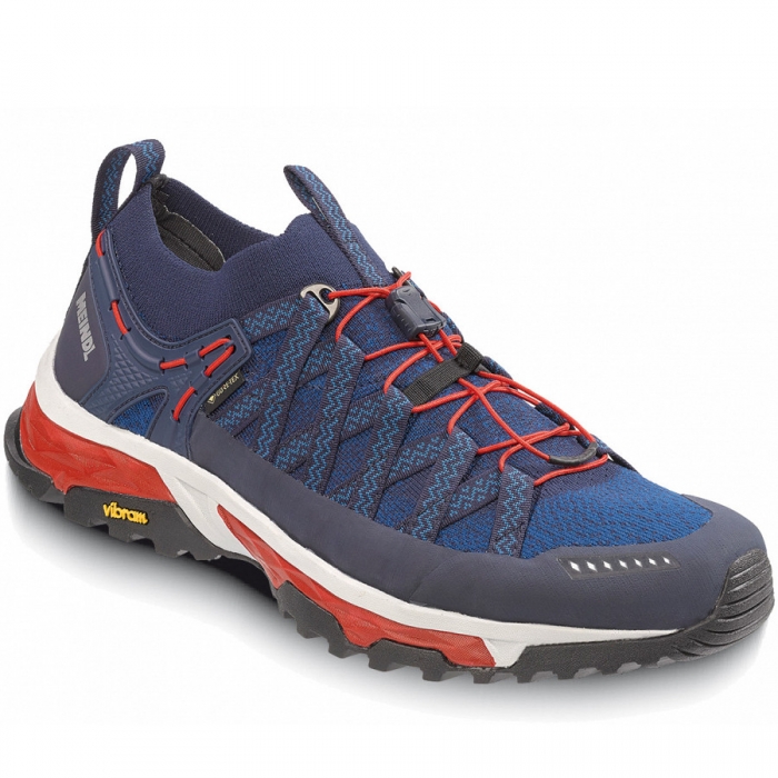 Meindl Herren Outdoor Schuh In Marine/Rot Meindl Herren Outdoor Schuh In Marine/Rot