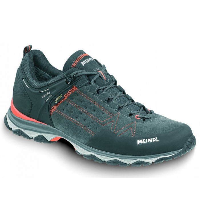 Meindl Herren Ontario Gtx Wanderschuh In Grau/Orange
