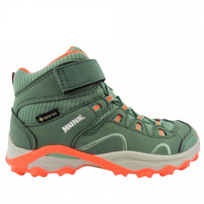 Meindl Lucca Junior Mid Gtx Klettstiefel In Linde Orange Meindl Lucca Junior Mid Gtx Klettstiefel In Linde Orange