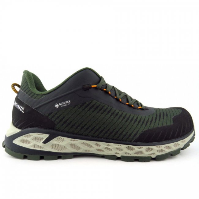Meindl Herren Power Walker 4 2 Wanderschuh In Oliv Orange Meindl Herren Power Walker 4 2 Wanderschuh In Oliv Orange