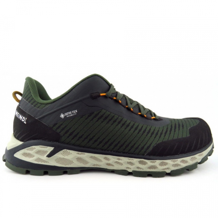 Meindl Herren Power Walker 4 2 Wanderschuh In Oliv Orange
