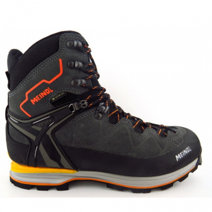 Meindl Herren Litepeak Pro Gtx Wanderstiefel In Anthrazit Orange
