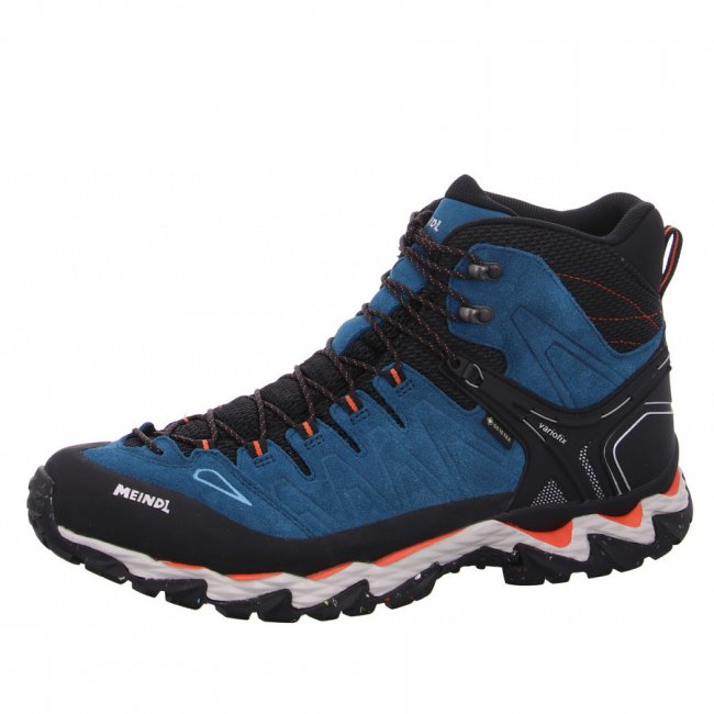 Meindl Herren Lite Hike Gtx Wanderstiefel In 09 Blau Orange