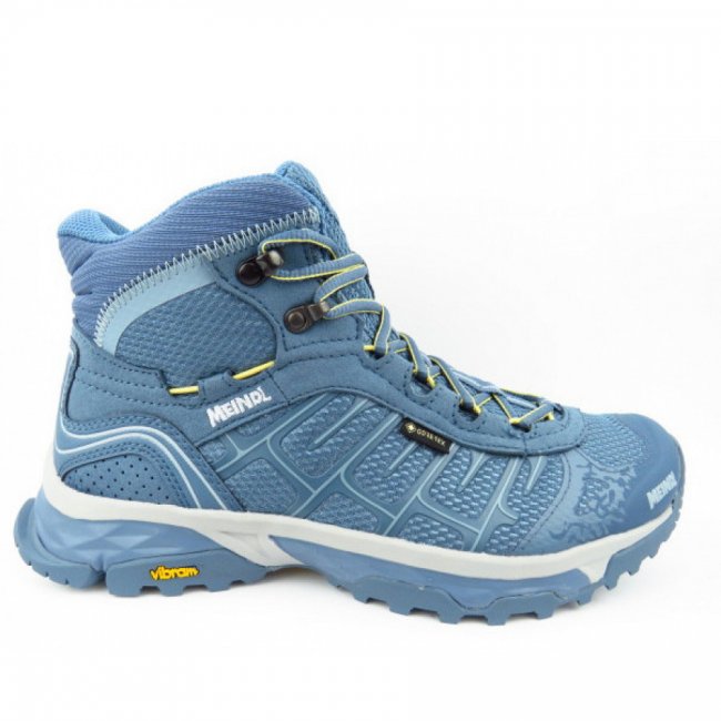 Meindl Damen Finale Lady Mid Gtx Wanderstiefel In Eisgrau/Gelb Meindl Damen Finale Lady Mid Gtx Wanderstiefel In Eisgrau/Gelb