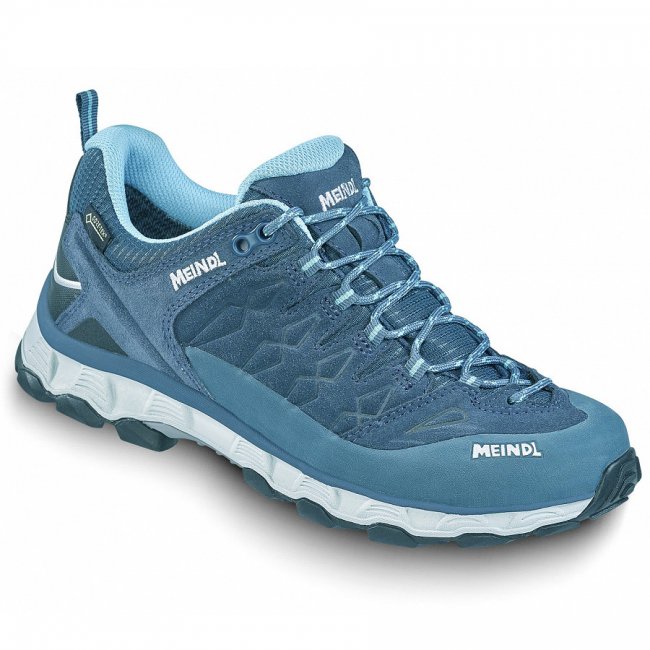 Meindl Damen Lite Trail Lady Gtx Blau Wanderschuh In Jeans/Azur Meindl Damen Lite Trail Lady Gtx Blau Wanderschuh In Jeans/Azur