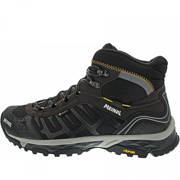 Meindl Herren Finale Mid Gtx Wanderstiefel In Noir-Mais Meindl Herren Finale Mid Gtx Wanderstiefel In Noir-Mais