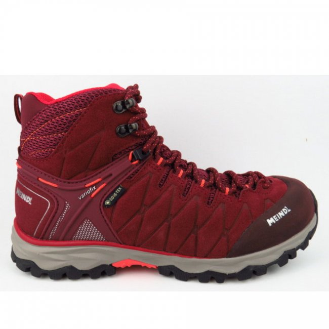 Meindl Damen Mondello Lady Mid Gtx Wanderstiefel In Brombeer Orange Meindl Damen Mondello Lady Mid Gtx Wanderstiefel In Brombeer Orange