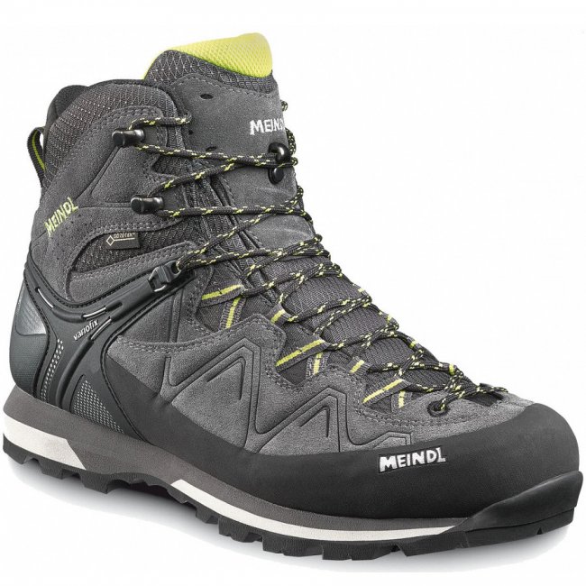 Meindl Herren Wanderstiefel In Anthrazit/Lemon Meindl Herren Wanderstiefel In Anthrazit/Lemon