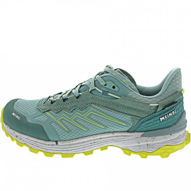 Meindl Damen Jamaica Lady Gtx Wanderschuh In Grün-Gelb Meindl Damen Jamaica Lady Gtx Wanderschuh In Grün-Gelb