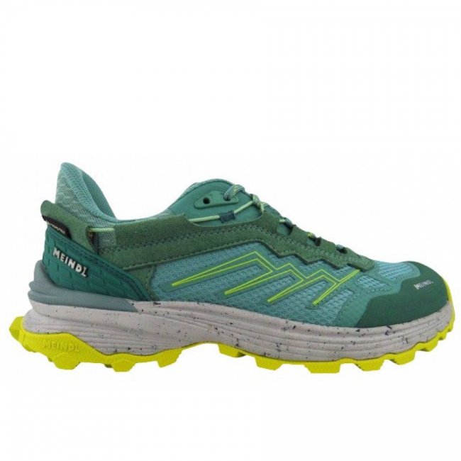 Meindl Damen Jamaica Lady Gtx Wanderschuh In Grün Gelb Meindl Damen Jamaica Lady Gtx Wanderschuh In Grün Gelb