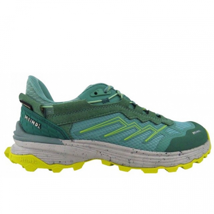 Meindl Damen Jamaica Lady Gtx Wanderschuh In Grün Gelb Meindl Damen Jamaica Lady Gtx Wanderschuh In Grün Gelb