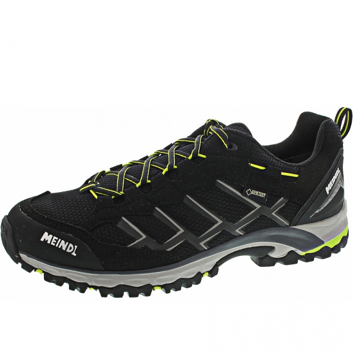 Meindl Herren Caribe Gtx Wanderschuh In Lemon-Schwarz Meindl Herren Caribe Gtx Wanderschuh In Lemon-Schwarz