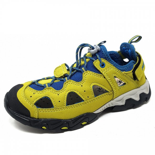Meindl Rudy Jr. Trekkingschuh In Lemon-Petrol Meindl Rudy Jr. Trekkingschuh In Lemon-Petrol