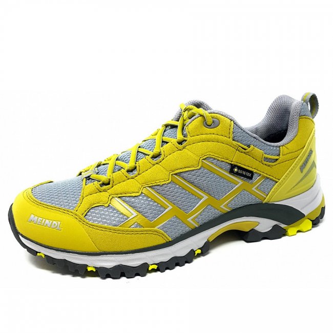 Meindl Damen Caribe Lady Gtx Wanderschuh In Lemon-Silber Meindl Damen Caribe Lady Gtx Wanderschuh In Lemon-Silber