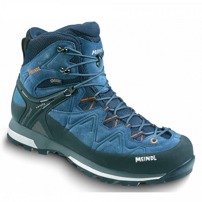 Meindl Herren Tonale Gtx Jeans/Orange Wanderstiefel In Jeans/Orange Meindl Herren Tonale Gtx Jeans/Orange Wanderstiefel In Jeans/Orange