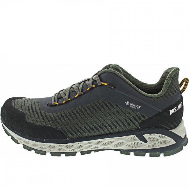 Meindl Herren Power Walker 4.2 Gtx Wanderschuh In Oliv-Orange Meindl Herren Power Walker 4.2 Gtx Wanderschuh In Oliv-Orange