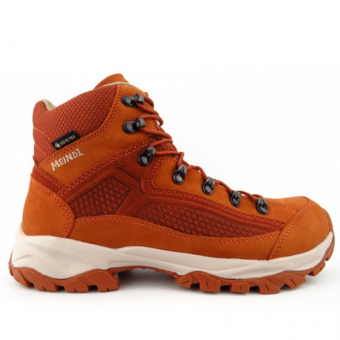 Meindl Damen Baltimore Lady Gtx Orange Winterstiefel In Orange