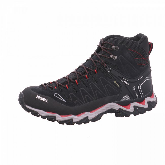 Meindl Herren Lite-Hike Gtx Wanderschuh In 01 Schwarz/Rot