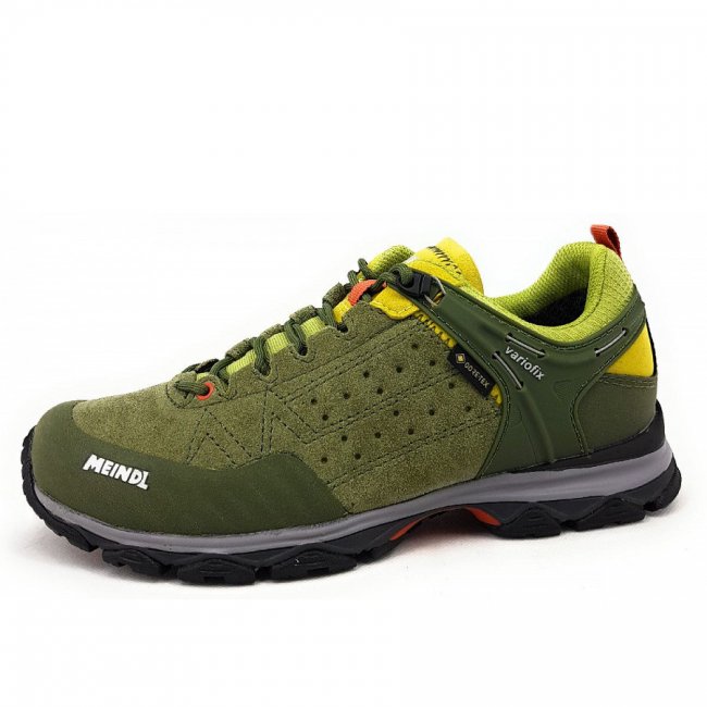Meindl Damen Ontario Lady Gtx Wanderschuh In Grün Gelb Meindl Damen Ontario Lady Gtx Wanderschuh In Grün Gelb