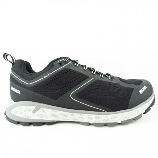 Meindl Herren Power Walker 2.0 Gtx Walkingschuh In Schwarz Silber